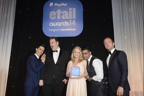 PayPal Best Use of Mobile winner - Mothercare